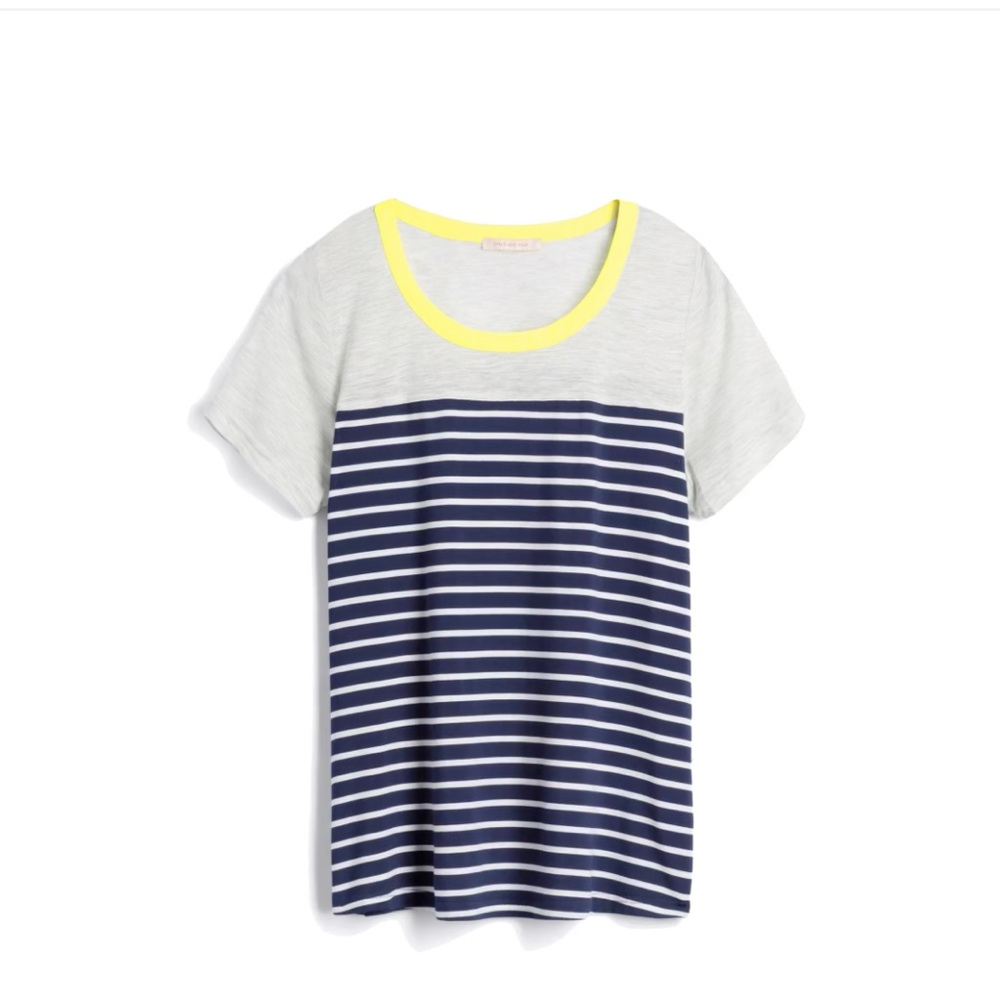 Skies‎ Are Blue stripes t-shirt